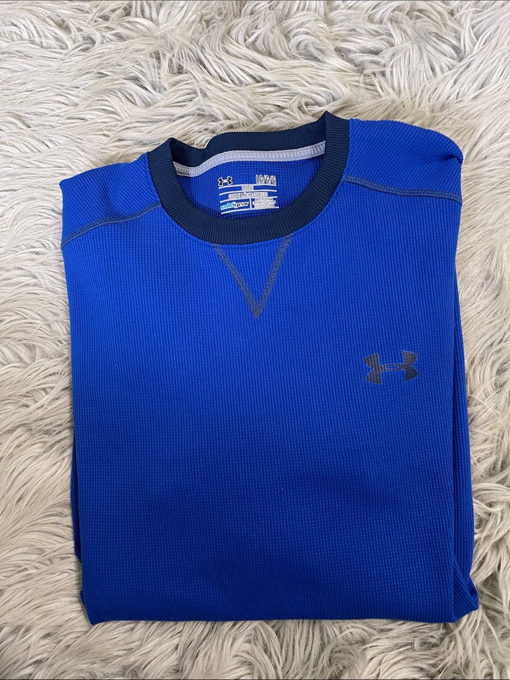 Under Armour Royal Blue Men's Crewneck Performance Sweater